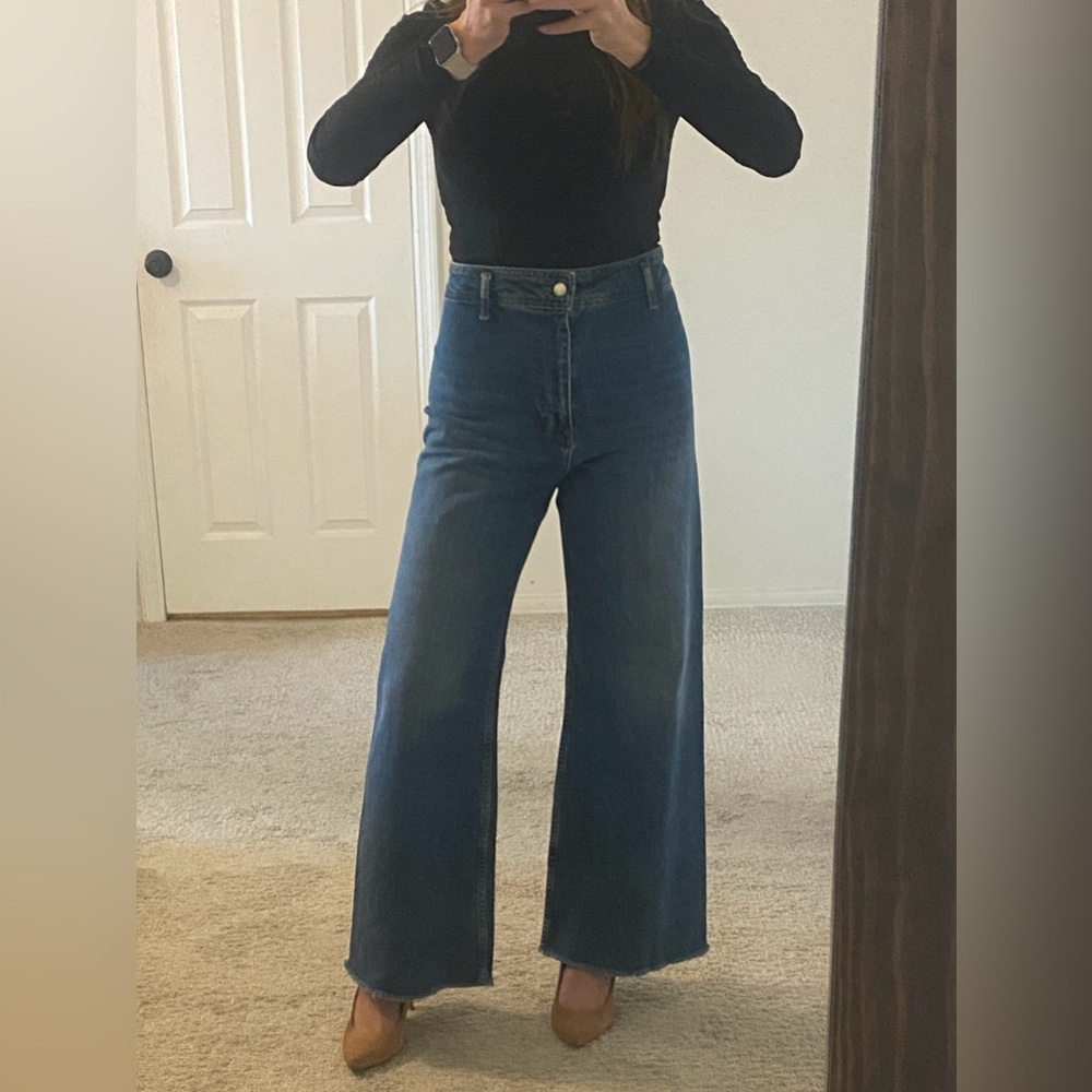 ZARA Marine High Rise Jeans